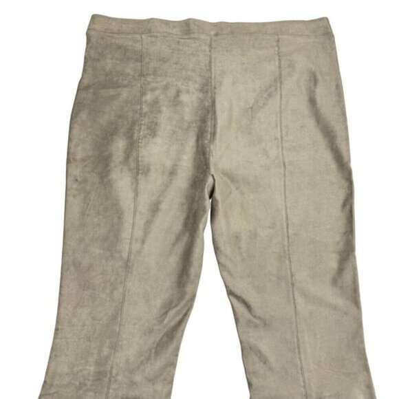 NWT NYDJ Suede Pull On Slim Bootcut Pant Sz 18 Saddlewood - Picture 6 of 6
